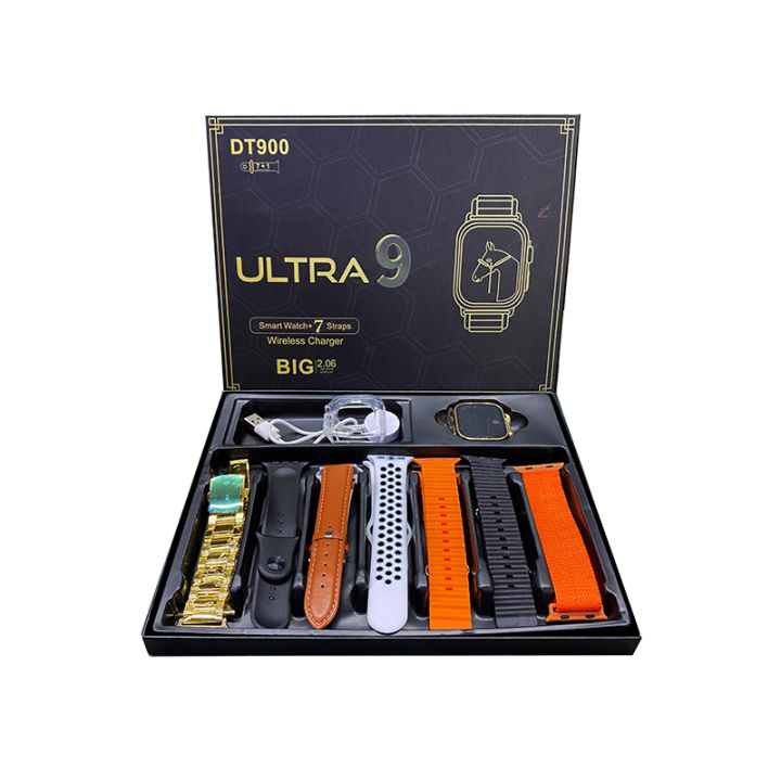 DT900%20Ultra%209%20Smart%20Watch%20(Strap%207+1%20cover%20)%20Smart%20Watch%202.06%20inch%20Full%20HD%20Display%20Screen%20For%20Men%20&%20Women%20Whit%20Wireless%20Charger%20-%20Image%209