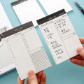 Daily Weekly Planner Agenda Notebook Tearable Memo To Do List Habit Schedules Yao Store. 