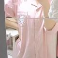 Sanrio Hello Kitty Pajamas Pants Kawaii Pijama Y2k Pyjama Pink Fluffy Suit Long-sleeved Trousers Onesize Cardigan Outfit Women.