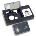 -C Cassette Converter for for for to VHSC SVHS-C Cassette Adapter Not for 8mm/MiniDV/Hi8. 