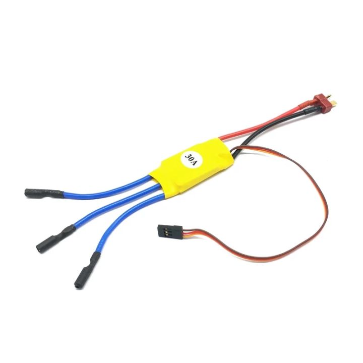 ESC%2030A%20Yellow%20for%20Drone/Plane%20Speed%20Controller%20Brushless%20DC%20Motor%20Electronic%20Speed%20Controller%20for%20Brushless%20DC%20Motor%20Multicopter/Airplane/Drone/RC%20Car%20-%20Image%202