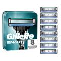 Gillette Mach3 Razor Blades for Men - 8 Refills. 