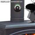 Fireplace Thermomete Magnetic Stove Thermometer Fire Stove Pipe Thermometer Gauge For Wood Log Chimney Pipe Oven.