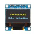 0.96 Inch SPI OLED Display of Bi-Color.