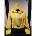 Ladies short design Hoodie pink hoodie Yellow Hoodie Royal Blue hoodie. 