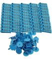 Buy Ying 001‑100 Number Plastic Tag Livestock Animal Ear for Marking Cattle Cows Farm Accessories. 