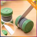 2 pcs Mini kitchen Sharpener, Multifunction Round Grinding Wheels Sharpening Stone Household Kitchen Accessories Tool Portable. 