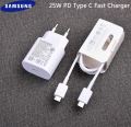 Samsung 25WATT Super fast charger for samsung S21+ / S21 ultra / S20 FE / Note-20/ Note 20 ultra / note 10 lite / S20 ultra/M-62 /A-72 /A-52.