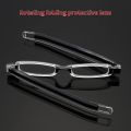 Eyeezi Folding Reading Glasses For Men Women 360° Rotating Portable Presbyopia Frame Male Degree Glasses Mini Lightweight Reader.