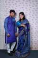 Dhupian Sari And Dhupian Punjabi For Combo Couples Clothing - Sari. 