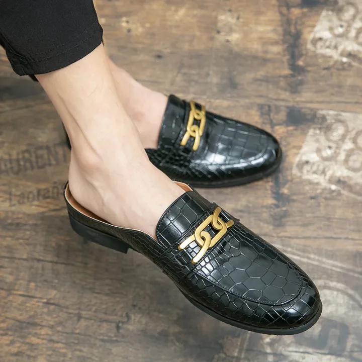 100%25%20Genuine%20Leather%20Black%20Men%E2%80%99s%20Half%20Shoes%20For%20Men%20Shoes%20Mules%20Casual%20Designer%20Shoes%20Fashion%20Loafers%20Luxury%20Black%20Slippers%202022%20BunnyGarden%20-%20Image%202