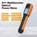 G11 Optical Power Meter High Precision Rechargeable Fiber Optic Power Meter with Flashlight OPM.