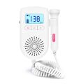 Portable Pregnant Ultrasonic Fetal Doppler Prenatal Heart Rate Monitor LCD Ultrasound Baby Doppler 3Mhz. 