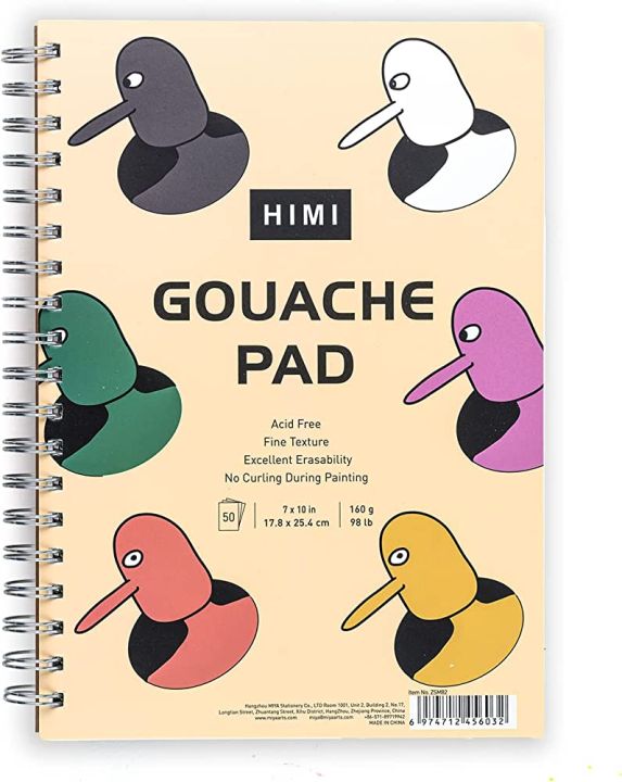 HIMI%20Gouache%20Pad%207X10''(98lb/160g)%2050%20Sheets%20Mix%20Paper%20Pad,%20Side%20Wire%20Bound,%20Fine%20Texture,%20in%20Gouache%20Acrylic%20Art%20Pad%20for%20Sketching,%20Ink%20Sketch%20Book,%20Art%20Supplies%20Drawing%20Pad%20Gift%20-%20Image%205