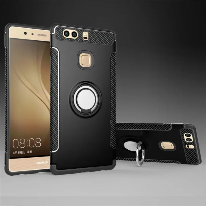 For%20Huawei%20P9%20Plus%20Phone%20Case,%20Luxury%20Magnetic%20Armor%20Silicone%20Case%20Cover%20Metal%20Ring%20Hard%20Case%20%20Casing%20-%20Image%202