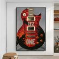 Rock Band Star U2 Music Poster No Framed Kraft Club Bar Paper Vintage Poster Wall Art Painting Bedroom Study Stickers. 