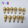 Brass Siphon Waste Oil Burner Nozzle, Diesel Heavy Fuel Jet, Cone Spray, Air Atomizing, Industry Boiler Combustion Injector. 