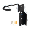 Bicycle Hook Rack Vertical Bike Rack Wall Mount for Space-saving Bicycle Storage Universal Garage Hanger with Helmet Hook less Than Space-saving Bike Rack.