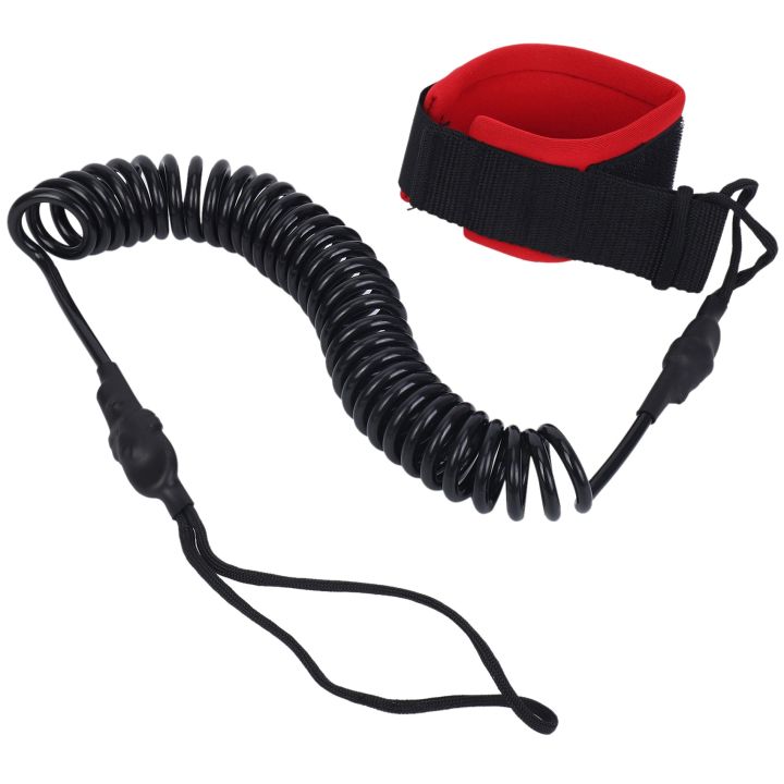 10.6Ft%20Ankle%20Leash%20Surfing%20Coiled%20Tpu%20Paddle%20Board%20Foot%20Leg%20Rope%20-%20Image%206