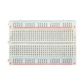 Breadboard Medium Size Solderless White Prototype Test Circuit Board Plug-in 400 Tie Points Pin For Arduino Project Board DIY. 
