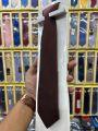 Brown Formal Neck Tie For Men.