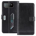 适用华硕ROG Phone 6D商务皮套Asus ROG Phone 7 Ultimate手机壳. 