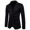 Men Slim Fit Formal Two Button Suit Coat Jacket Tops. 