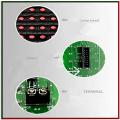 Single Color P10 Red LED module SMD 32*16 Pixel 320*160mm for Single color LED display Scrolling message led sign 16 x 32.