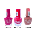 3 pcs Combo Miss & Mrs Nail Polish For Women  Shade- 117, 139, 145. 