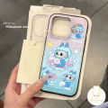 Fashion and Trendy Supermarket Cute Cartoon Shell Labubu Soft Phone Case Compatible for IPhone 11 16 15 13 14 Pro Max 14 15 16 Plus Luxury Cover. 