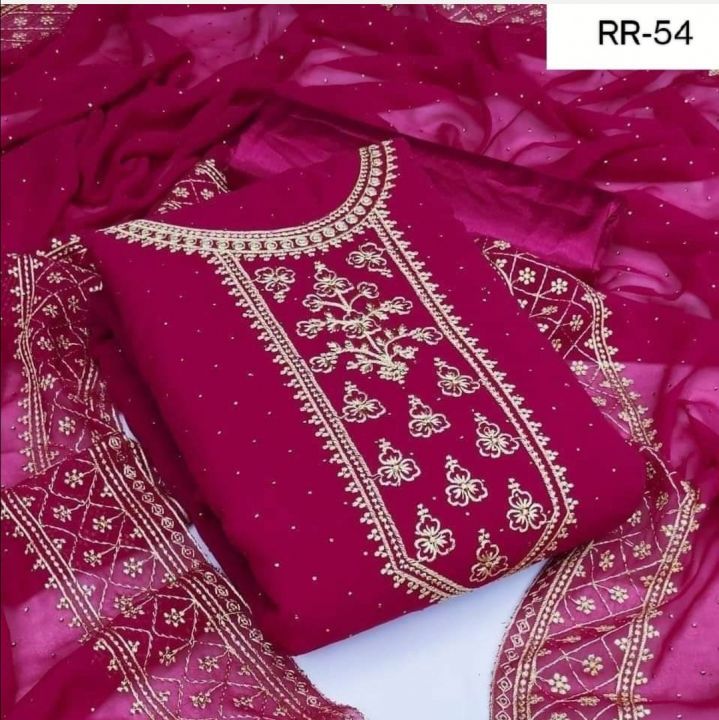 exclusive%20indian%20Unstitched%20Georgette%20Excellent%20Embroidery%20Work,%20High%20Quality%20Three%20Piece%20For%20Women%20-%20Dress%20For%20Girls%20-%20Image%205