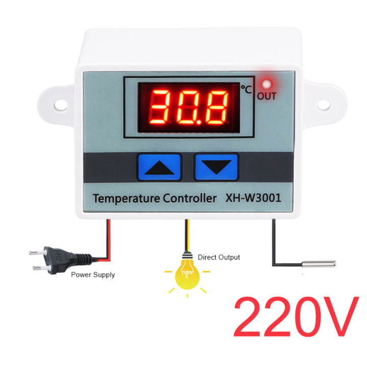 Digital Temperature Controller - Only Controller- XH-W3001