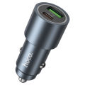 Hoco Z57A Dual Port 30W Fast Car Charger – Power Meets Perfection. 