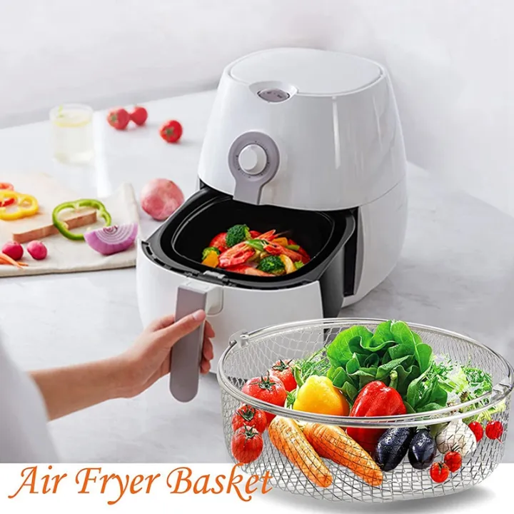 Air%20Fryer%20Basket,Steamer%20Basket,304%20Stainless%20Steel%20Mesh%20Basket%20for%20Air%20Fryer,Air%20Fryer%20Accessory%208%20Inch%20Basket%20-%20Image%207