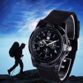 【Daily Necessities For Anyone Store】Fashion Nylon Watch Trend Matching Mens Watches Gifts Party Running Mechanical Watch.