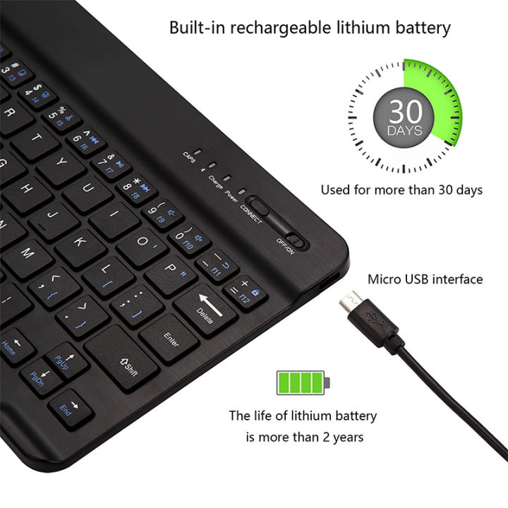KUTOU%20Mini%20Bluetooth%20Keyboard%20Wireless%20Keyboard%20Rechargeable%20Keyboard%20For%20Tablet%20ipad%20cell%20phone%20Laptop%20For%20Android%20IOS%20Windows%20-%20Image%204
