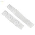 2 Packs Pants Button Extenders Adjustable Buckle Button Jean Waist Extenders for Skirts Pants. 
