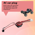 60A ESC RC Car ESC Brushed Electric Speed Controller,for -Plug. 