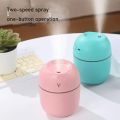 220ML Mini Air Humidifier Cute 7 Color Night Light Changing Portable Cool Mist Small Humidifier for Plants Travel Desk Bedroom. 