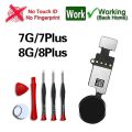 Home-Button Flex For iPhone 6 6PLUS 6S 7 8 Plus Return Back Home Button With Flex Cable Rubber Sticker No Touch ID Fingerprint. 