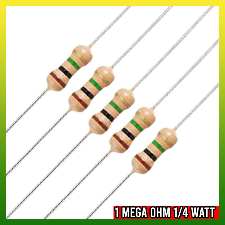 1M%20Mega%20Ohm%20Carbon%20Film%20Resistor%201/4%20W%20%5B50%20PS%5D%20Resistance%200.25%20Watt%20250mW%205%25%20-%20Image%202