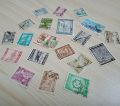 10 PCS Old Bd Paper Collection small stamp. 