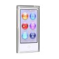 TPU Rubber Skin Case compatible with Apple iPod nano 7th Generation, Frost Clear White.
