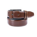 Chocolate Leather Formal Belt For Men. 