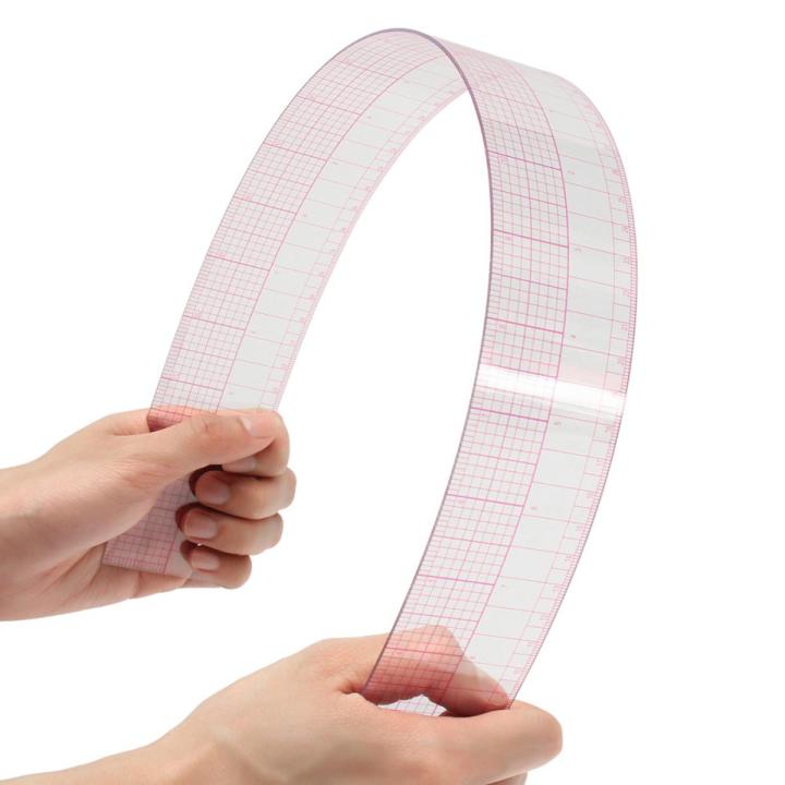 INCH/METRIC GRID RULER B-95 24"-60CM x 2"