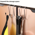 4pcs/lot Household Home Essential Useful S Shaped Hooks Kitchen Stainless Steel Hanging Hanger Storage Holders Organizer.