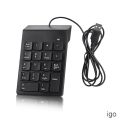 USB Number Pad Numpad Numeric Keypad 18 Keys Keyboard For Laptop Deskto PC. 