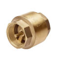 3/4 inch Brass Threaded Spring Loaded Check Valve. 