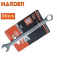 Harden 08mm Combination Spanner Wrench Spanner Fixed Flat Torque Head 541108. 