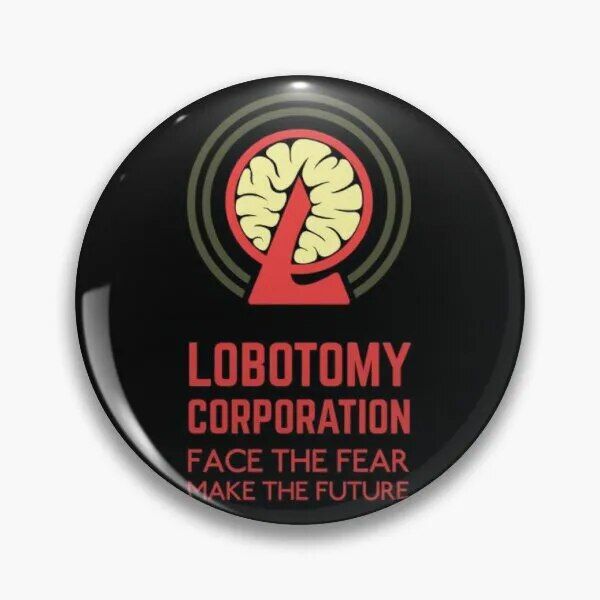 Lobotomy Corporation Lobotomy Corporatio Soft Button Pin Collar Funny Cute Clothes Gift Brooch Hat Badge Decor Metal Lover